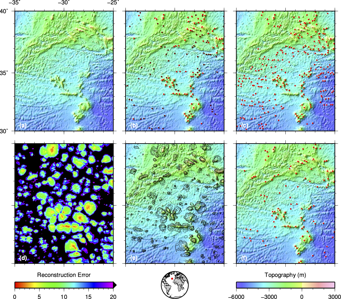 Seamounts in the Atlantic